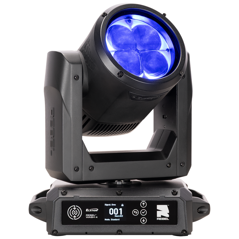 Elation REBEL Wash 4 4x60W IP65 RGBL Wash Fixture (REBEL Wash 4)