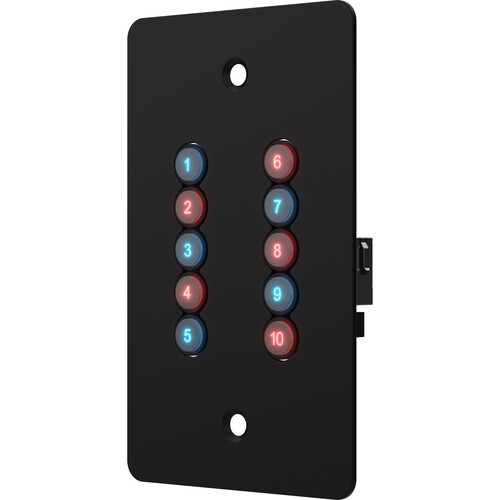 ChamSys GENETIX10SWALLUS GeNetix 10Scene Wall Plate (2-Pack) (GENETIX10SWALLUS)