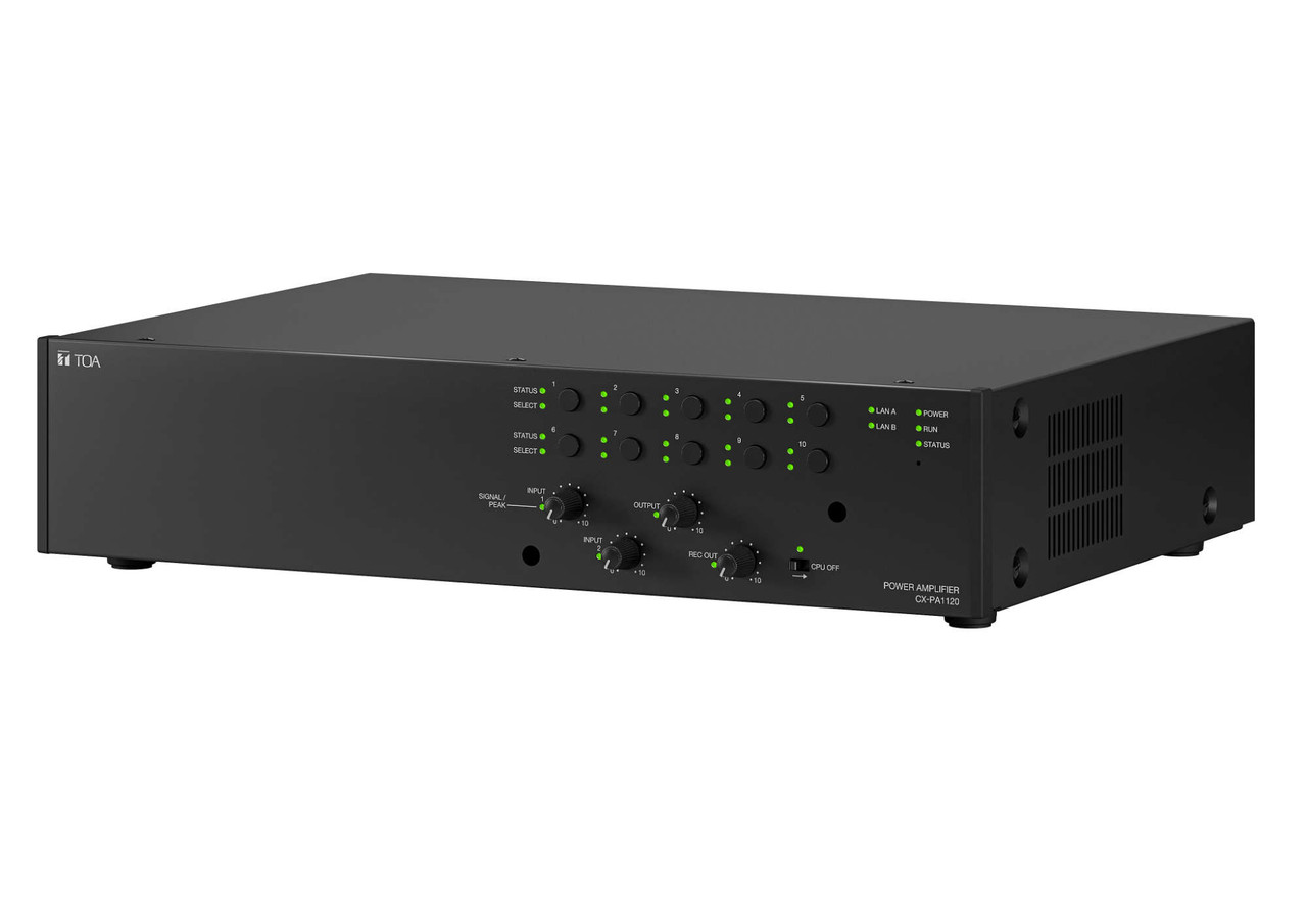 Toa CX-PA1120 Power Amplifier 120W 10SS (CX-PA1120)