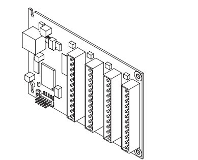 ETC Unison DRD-FLO DRd 4 Wire Fluorescent Option Kit, Refurbished