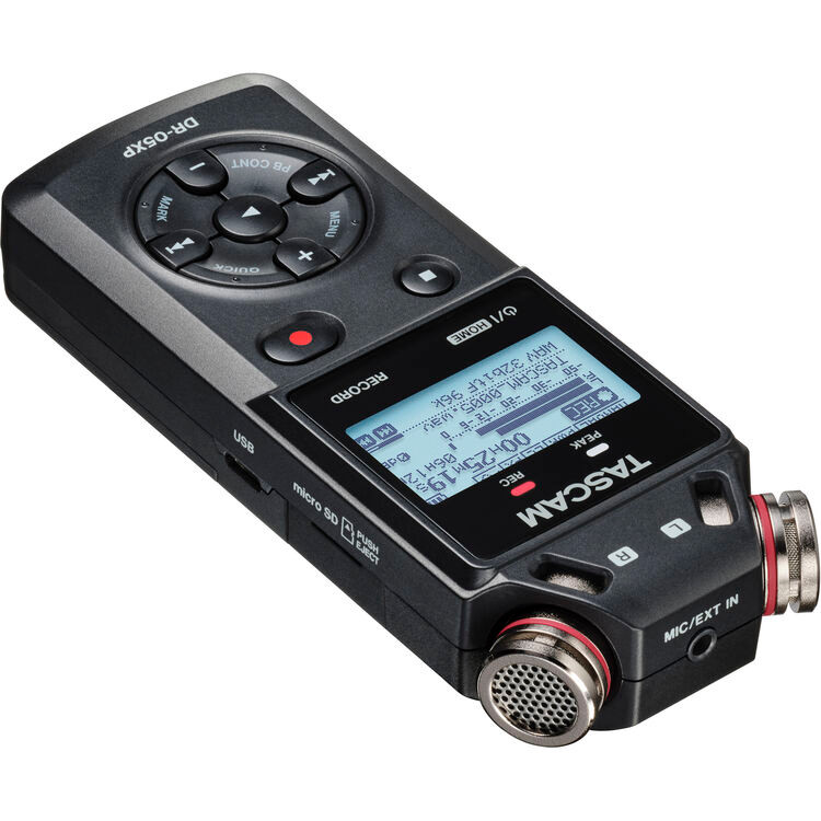 Tascam DR-05XP 2-Channel 32-Bit Float Portable Audio Recorder (DR-05XP)