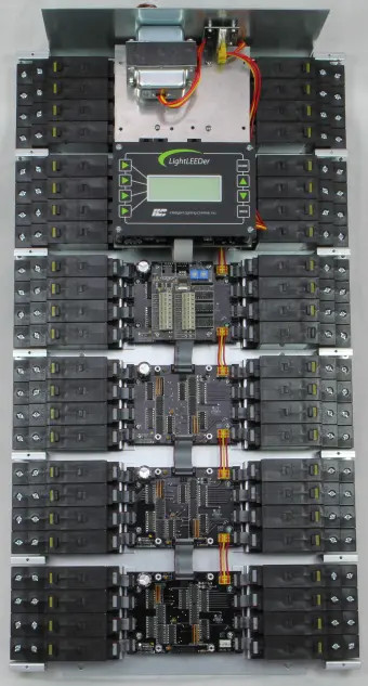 ILC LLMRI-48-NA LightLEEDer MicroLite Retrofit Insert - Capacity for 48 R40-1 Relays - Non-Addressable (Includes Door) (LLMRI-48-NA)