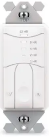ILC ILC-SWX-843-1-60M-WH Interval Timer Switch - Low Voltage - 60 Minute - White (ILC-SWX-843-1-60M-WH)