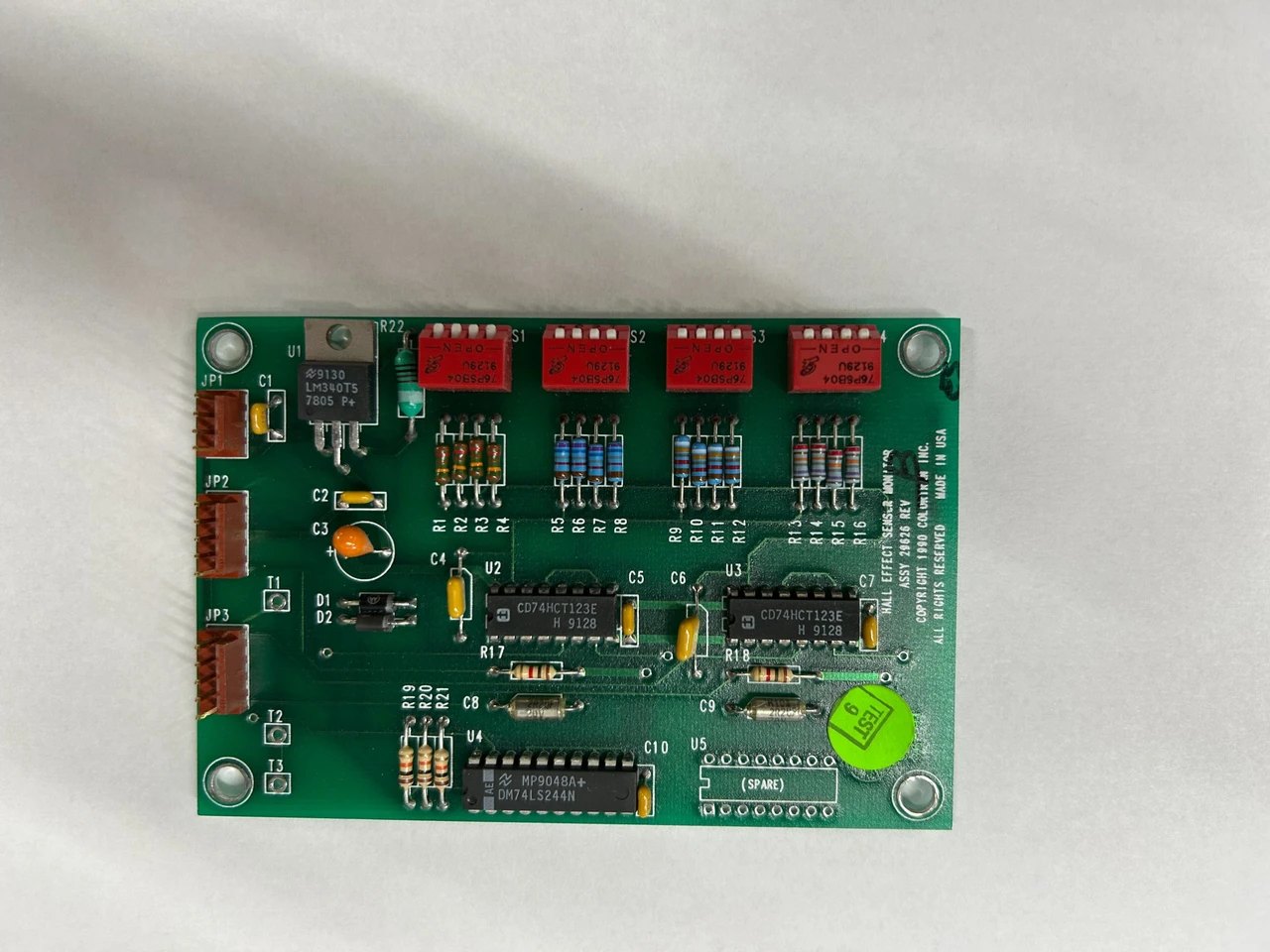 Hall Effect Card Colortran