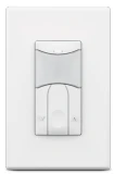 ILC ILC-SWX-131-D-WH Wall Switch Sensor - Dual Tech and Photocell - Partial Auto On - Line Voltage - 0-10V Dimming - White (ILC-SWX-131-D-WH)