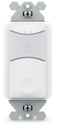 ILC ILC-SWX-113-RD Wall Switch Sensor, PIR and Photocell, Manual On, Line Voltage, Red (ILC-SWX-113-RD)