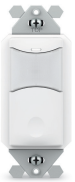 ILC ILC-SWX-123-D-BK Wall Switch Sensor, Dual Tech, Manual On, Line Voltage, 0-10V Dimming, Black (ILC-SWX-123-D-BK)