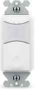 ILC ILC-SWX-121-D-BK Wall Switch Sensor, Dual Tech, Partial Auto On, Line Voltage, 0-10V Dimming, Black (ILC-SWX-121-D-BK)