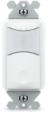 ILC ILC-SWX-101-BK Wall Switch Sensor, PIR, Auto On, Line Voltage, Black (ILC-SWX-101-BK)