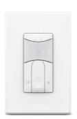 ILC ILC-SWX-111-D-GY Wall Switch Sensor, PIR and Photocell, Partial Auto On, Line Voltage, 0-10V Dimming, Gray (ILC-SWX-111-D-GY)