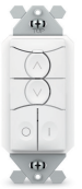 ILC ILC-SWX-854-B-RD Remote Dimming Switch (On/Off, Raise/Lower), Battery Powered Wireless, Red (ILC-SWX-854-B-RD)