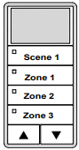 ILC LSWS-GY-1/3-SMZD LightSync Wall Sensor, Gray, 1 Scene / 3 Multi-Zone-Dim (LSWS-GY-1/3-SMZD)