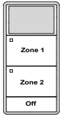 ILC LSWS-GY-2 LightSync Wall Sensor, Gray, 2 Zone (LSWS-GY-2)