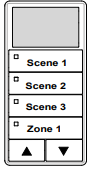 ILC LSWS-RD-3/1-SMZD LightSync Wall Sensor, Red, 3 Scene / 1 Multi-Zone-Dim (LSWS-RD-3/1-SMZD)