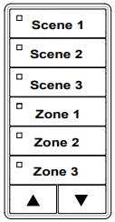 ILC LSG3-IV-3/3-SMZD LightSync G3, Ivory, 3 Scene / 3 Zone Scene MZD Switch Station (LSG3-IV-3/3-SMZD)