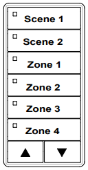 ILC LSG3-IV-2/4-SMZD LightSync G3, Ivory, 2 Scene / 4 Zone Scene MZD Switch Station (LSG3-IV-2/4-SMZD)