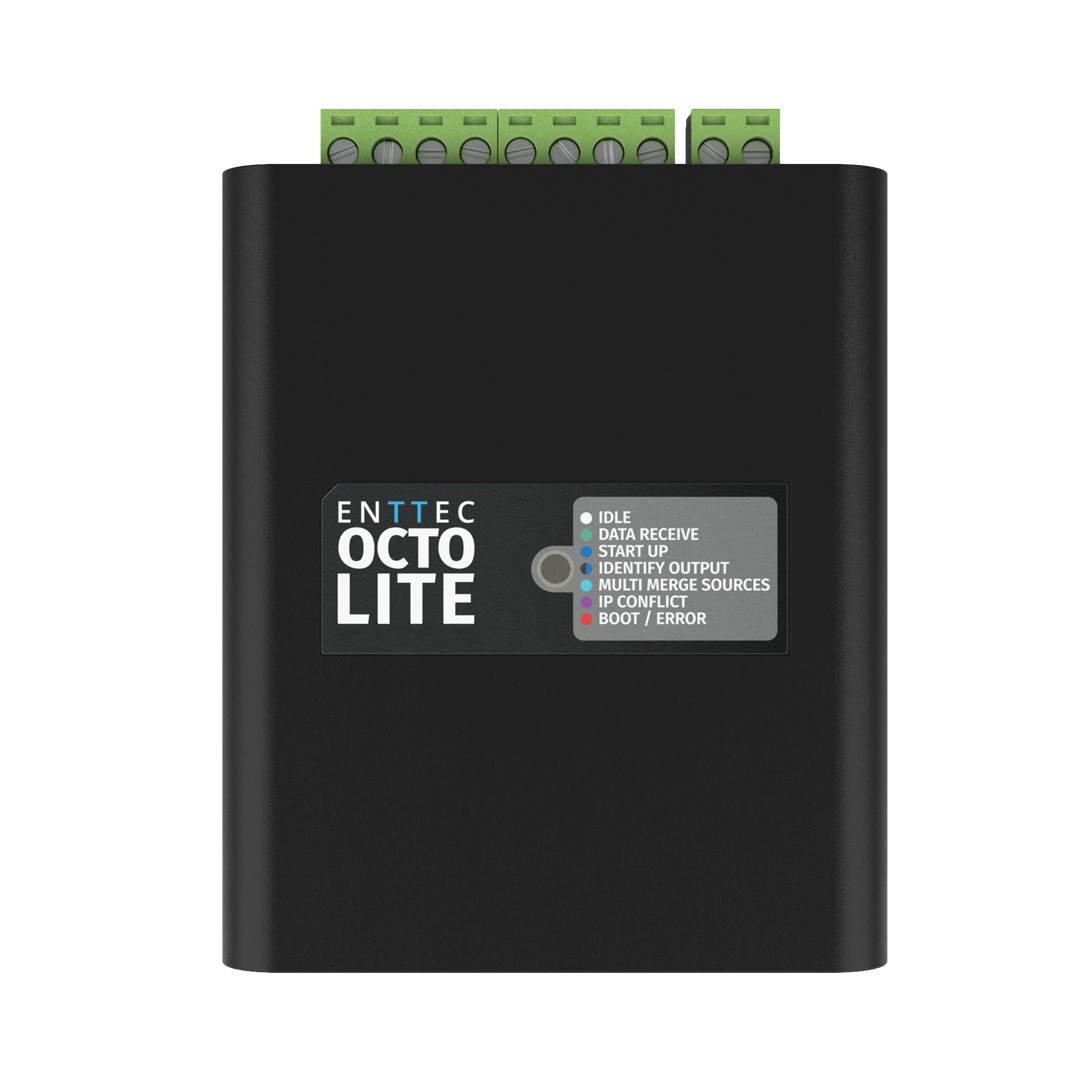 Enttec 71523 OCTO LITE eDMX to SPI Pixel Controller (71523)