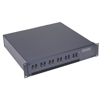 DS 12-24 12x2.4kW Dimmer Pack Knockout Panel; NDS12-2K0 - FRONT OF UNIT