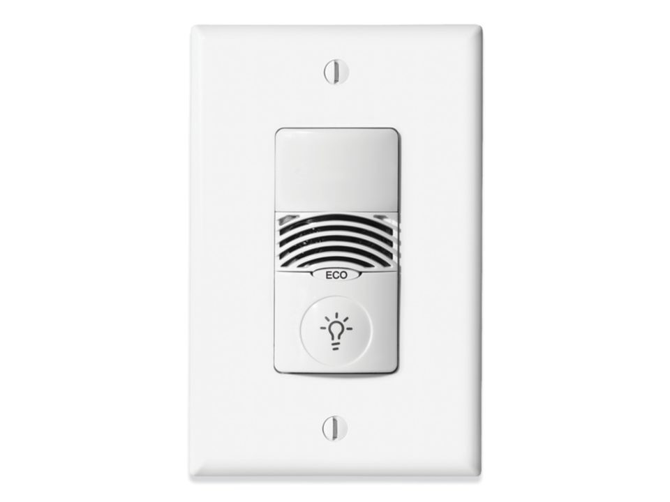 Cooper Lighting ONW-D-1001-MV-N-G Wall Switch Sensor, Dual Tech, Line Voltage, Gray (ILC-ONW-D-1001-MV-N-G)