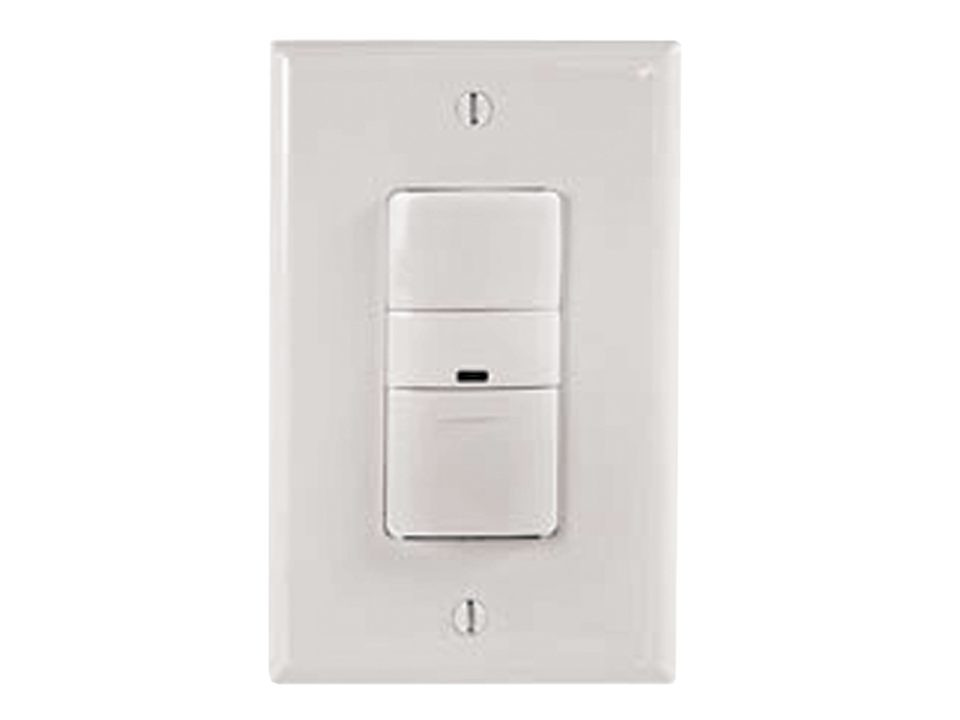 Cooper Lighting OSW-P-0801-120-V Wall Switch Sensor, PIR, 120V, Ivory (ILC-OSW-P-0801-120-V)