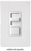 Cooper Lighting WBSD-010M-C1 Slide Dimmer, Line Voltage, 0-10V Dimming, Momentary (Color Kit Included) (ILC-WBSD-010M-C1)
