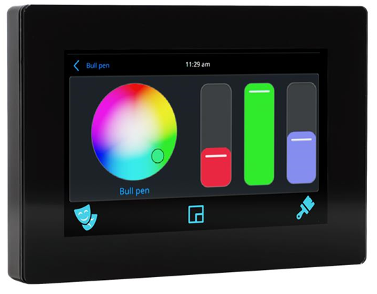 Pathway Connectivity PWTS PERFORM 5IN BL 5 Inch Touchscreen Interface for Perform & Animate, PoE (PWTS PERFORM 5IN BL)