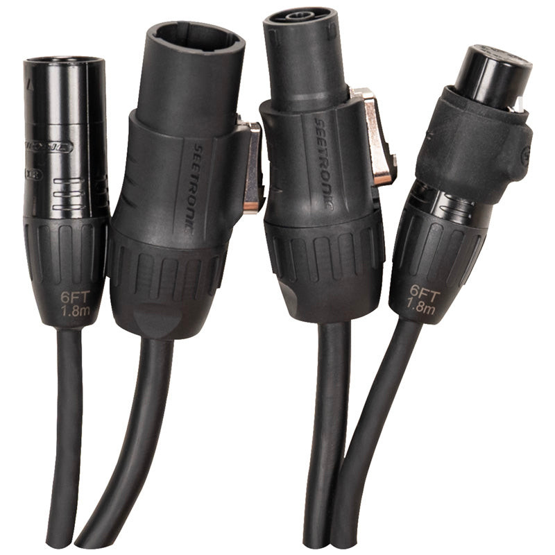 Accu-Cable SPD653 6-Foot, 5pin DMX & IP65 CMB Cable (SPD653)