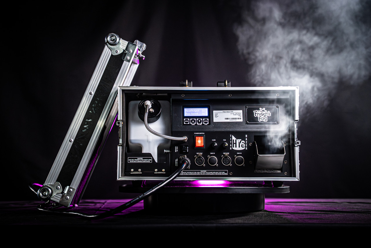 Froggy's Fog FHM-TITAN-HT6 Titan® HT6, Touring Hazer, 1200 Watt Haze Machine (FHM-TITAN-HT6)
