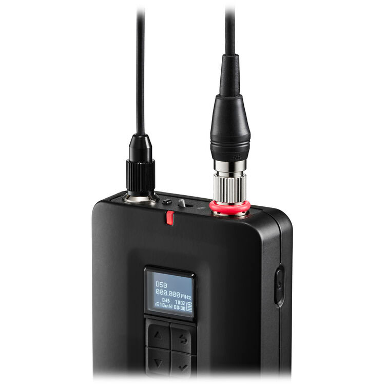 Audio-Technica ATW-D50-DRX-BH D50 2-Person Wireless Combo Audio System with Cardioid Handheld Microphone & Bodypack Transmitter