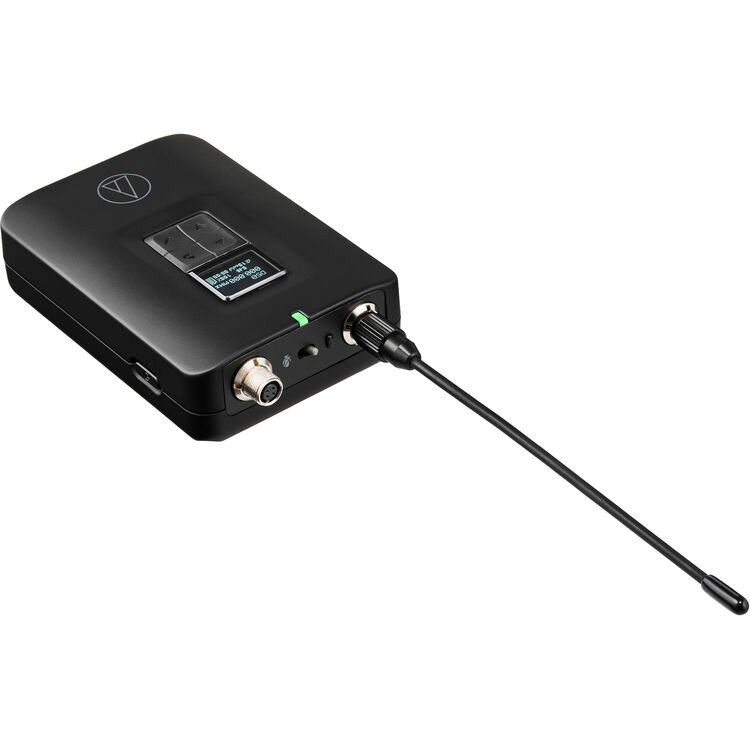 Audio-Technica ATW-DT3201DF2 D50-Series Wireless Bodypack Transmitter (DF2: 470 to 608 MHz) (ATW-DT3201DF2)