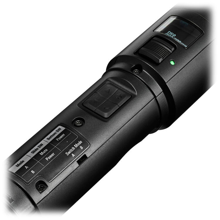 Audio-Technica ATW-DT32026100DF2C Digital Wireless Handheld Microphone Transmitter with ATW-C6100 Capsule & Charger (DF2: 470 to 608 MHz) (ATW-DT32026100DF2C)
