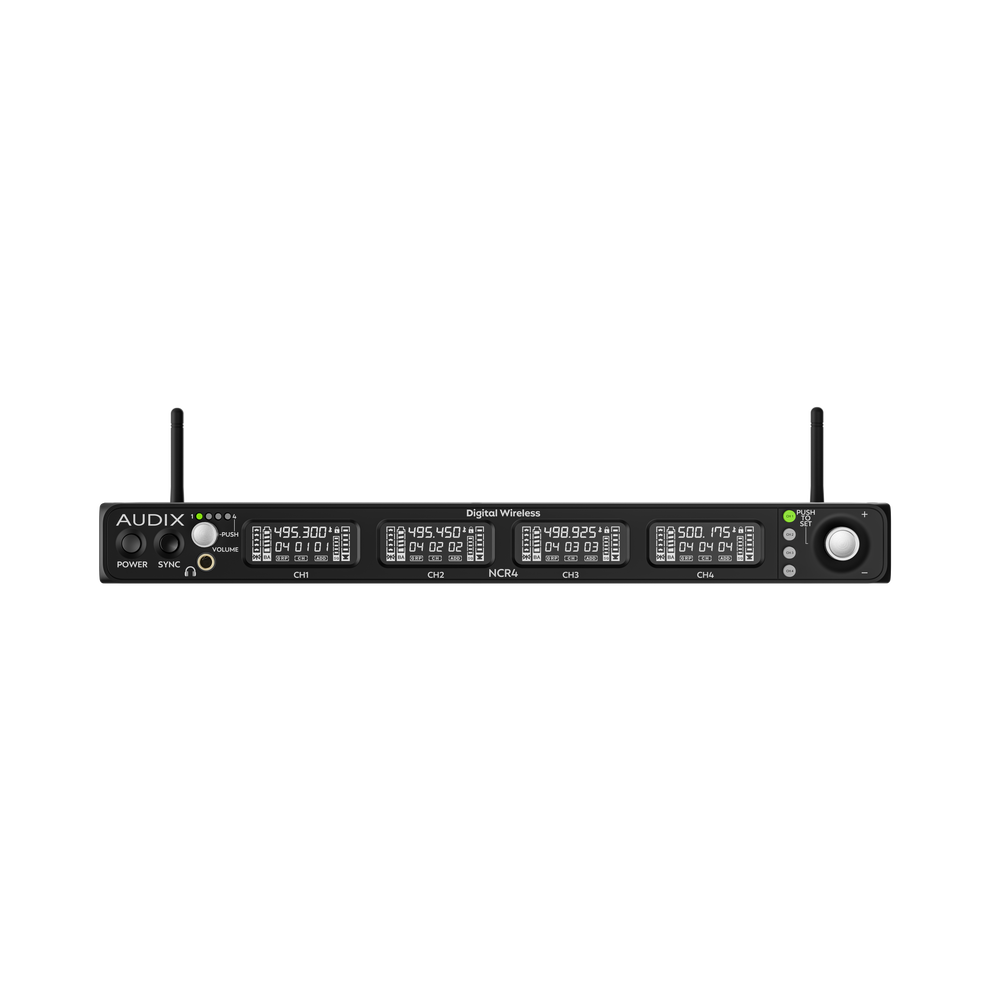 Audix NCR4 Novacore Quad-Channel Digital Receiver (NCR4)
