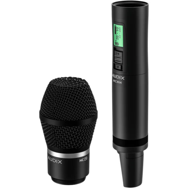 Audix NCHHTH Novacore Digital Handheld Wireless Transmitter with NCTH Tight Hypercardioid Capsule (NCHHTH)