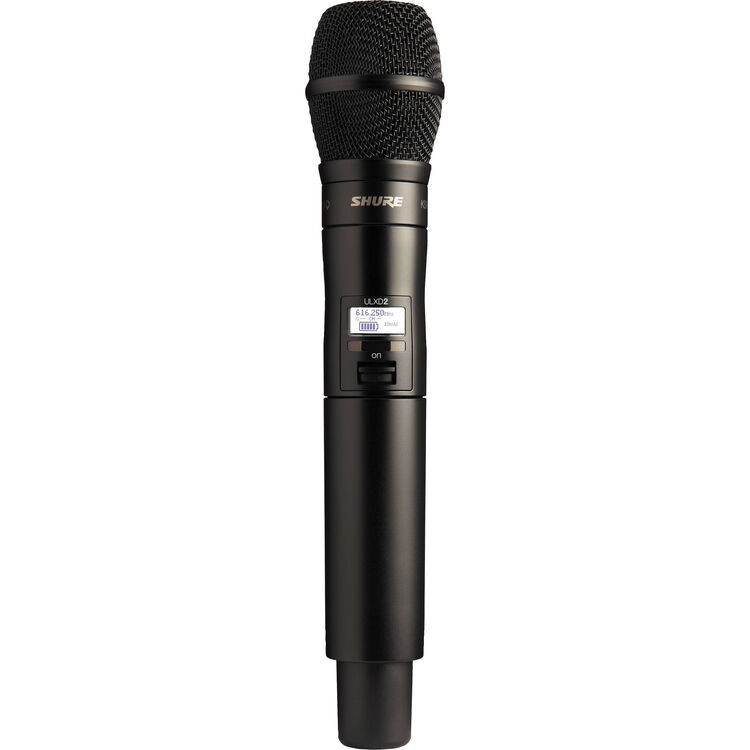 Shure ULXD2/K9=-G57 Digital Handheld Wireless Microphone Transmitter with KSM9 Capsule (G57: 470 to 608 MHz) (ULXD2/K9=-G57)