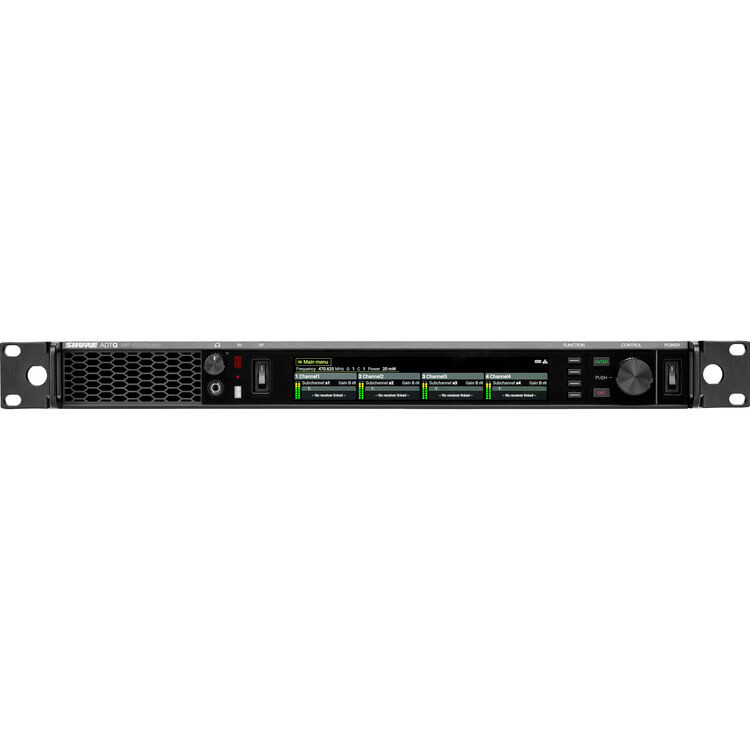 Shure ADTQUS=-X55 Axient Digital PSM ADTQ Quad IEM Transmitter (X55: 941 to 960 MHz) (ADTQUS=-X55)