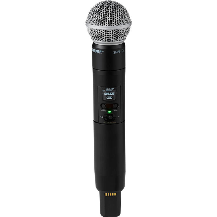Shure SLXD24D+/58-G57 Handheld System, Dual, SM58 (SLXD24D+/58-G57)
