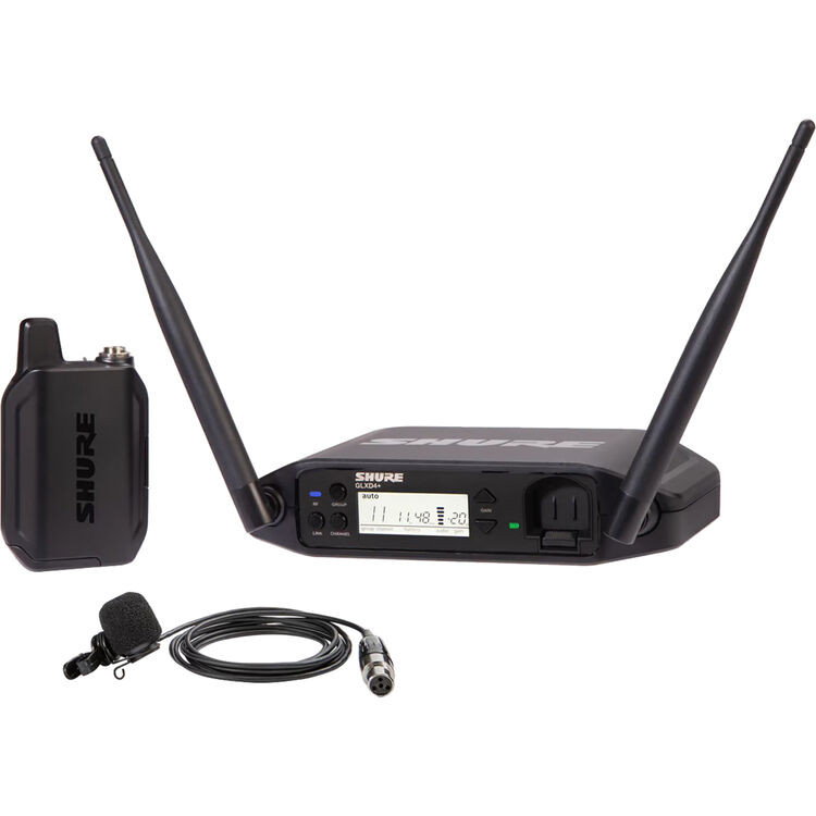Shure GLXD14+/85M-Z3 Dual-Band Cardioid Wireless Presenter System (Z3: 2.4 / 5.8 GHz) (GLXD14+/85M-Z3)