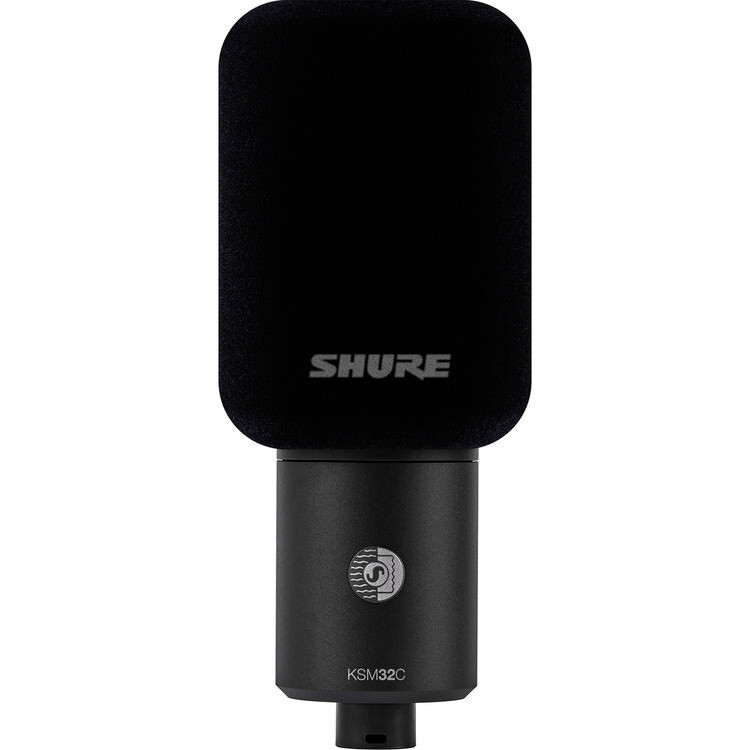 Shure KSM32C/HM Cardioid Condenser Microphone (Stage Kit) (KSM32C/HM)