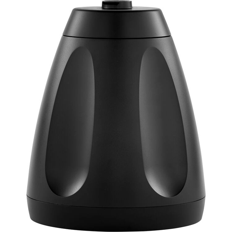 Shure MXN-6B Networked Pendant 6" Conferencing Loudspeaker with Dante (Black, Single) (MXN-6B)