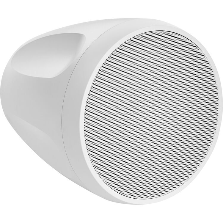 Shure MXN-6W Networked Pendant 6" Conferencing Loudspeaker with Dante (White, Single) (MXN-6W)