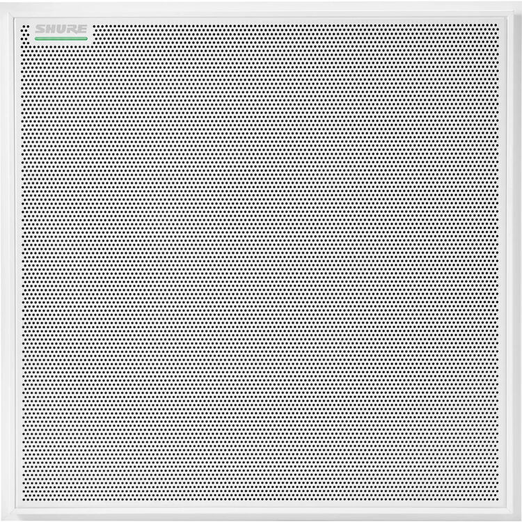 Shure MXA902W-S Microflex Advance Ceiling Array Microphone & Loudspeaker (24", White) (MXA902W-S)