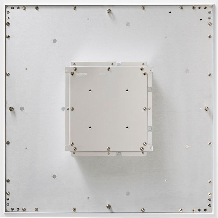 Shure MXA925W-S Ceiling Array Microphone (Square, White) (MXA925W-S)