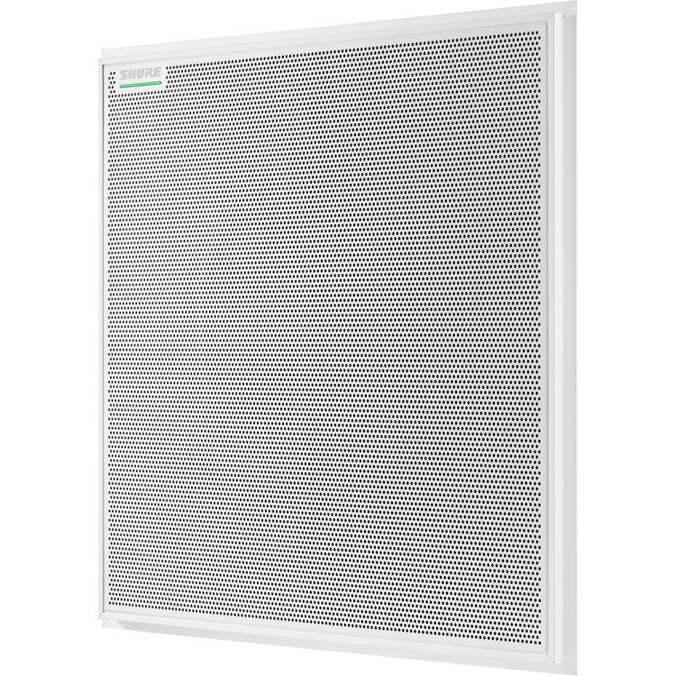 Shure MXA925W-S Ceiling Array Microphone (Square, White) (MXA925W-S)