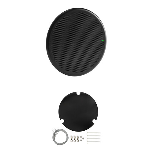 Shure MXA901B-R-GM-V Ceiling Microphone Gripple-Mount Bundle for Medium Conferencing Rooms (Black) (MXA901B-R-GM-V)