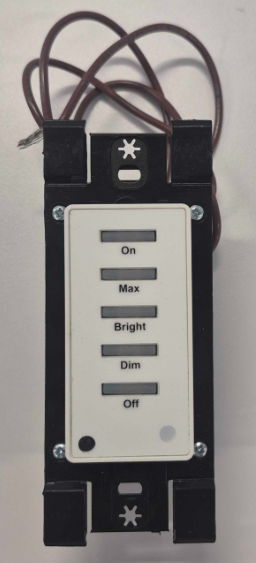 Leviton SDS00-15W Sector Digital Switch (5-Button) (SDS00-15W)
