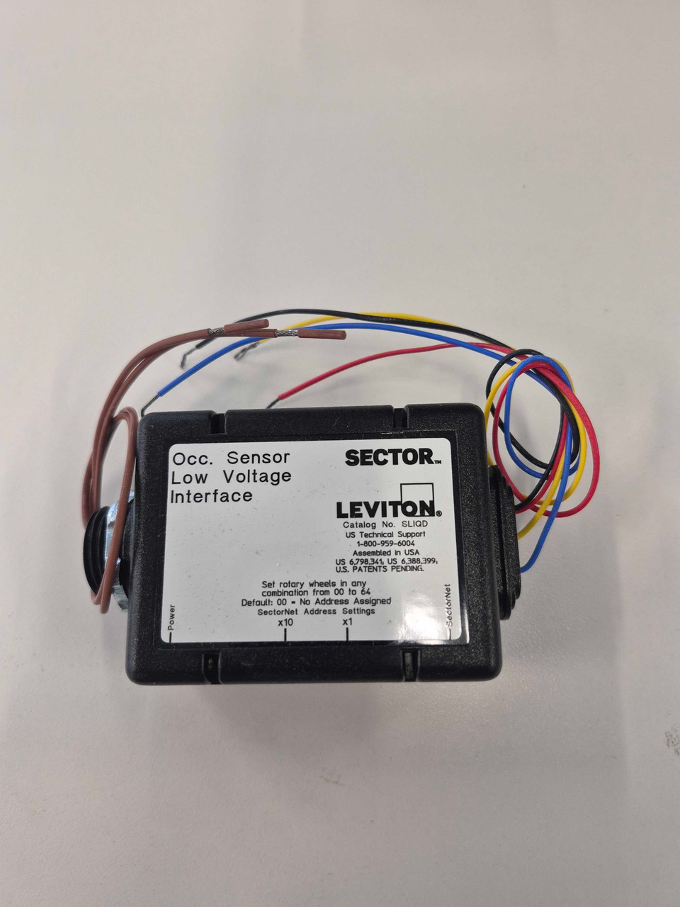 Leviton SLIQD Sector Low Voltage Interface Module (SLIQD)