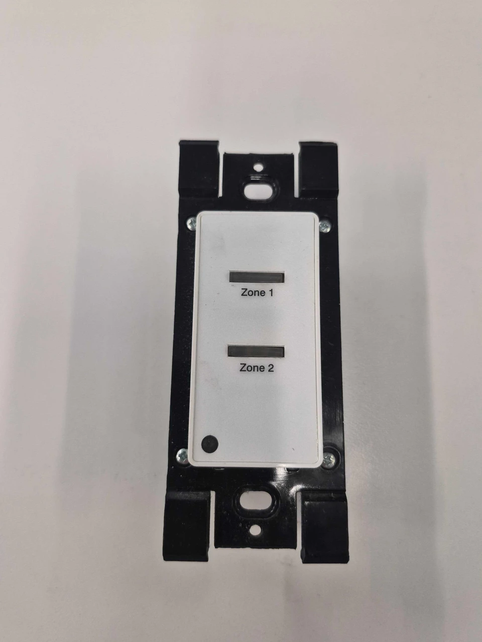 Leviton ZMDSW-2W Z-MAX Digital Pushbutton Station, 02 Button, 1 Gang, White (ZMDSW-2W)