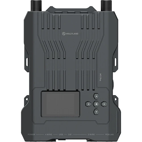 Hollyland HL-Solidcom M1 Pro-8B-DH Solidcom M1 Pro Full-Duplex Wireless Intercom System with 8 Beltpacks & Dual-Ear Headsets (1.9 GHz) (HL-Solidcom M1 Pro-8B-DH)