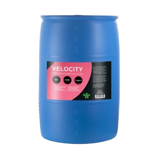 Froggy's Fog DS-VE-55 Velocity Fast Dissipating Fog Fluid (55 Gallon) (DS-VE-55)