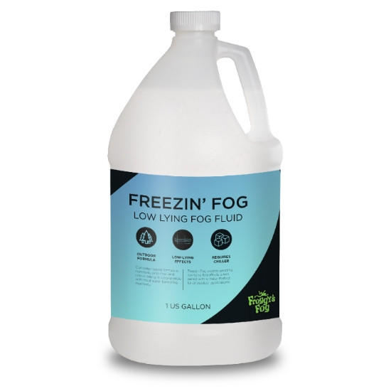 Froggy's Fog FJ-FZ-1 Freezin Fog Outdoor/Graveyard Low Lying Ground Fog Fluid (1 Gallon) (FJ-FZ-1)